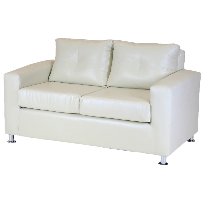 SOFÁ MUEBLES AMÉRICA FACUNDO 2 CUERPOS BEIGE - 2