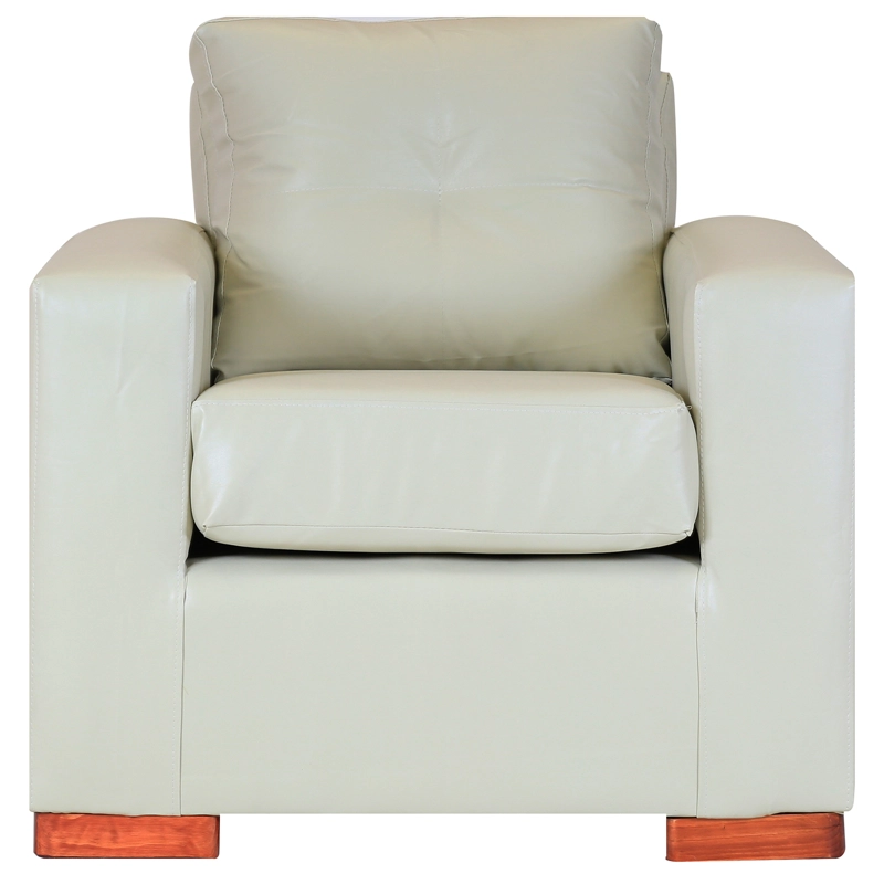 SOFÁ MUEBLES AMÉRICA FRANCO 1 CUERPO BEIGE - 1