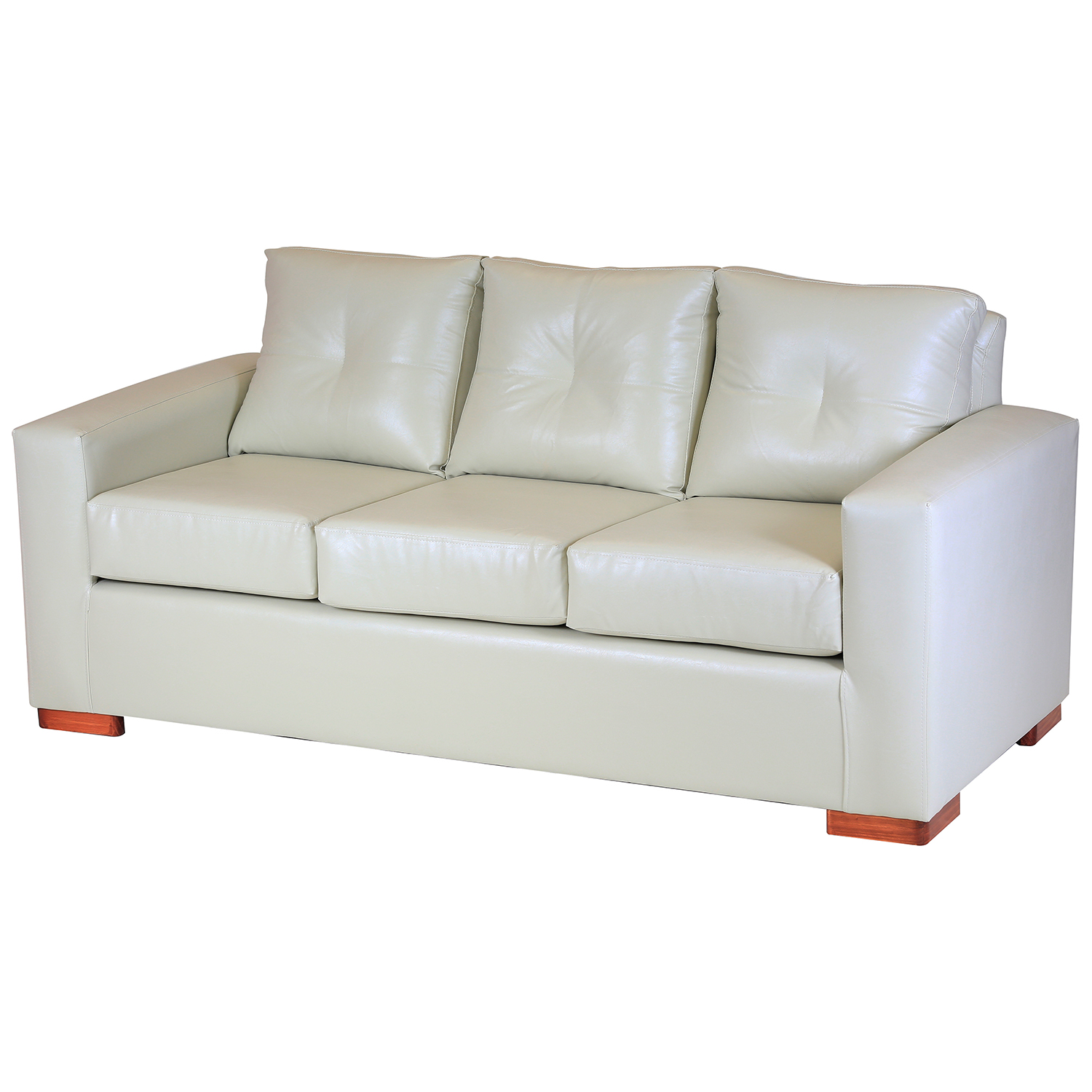 SOFÁ MUEBLES AMÉRICA FRANCO 3 CUERPOS BEIGE - 2
