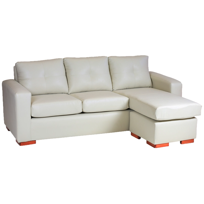 SECCIONAL MUEBLES AMÉRICA MAGIC 4 CUERPOS BEIGE MULTIPOSICIONES - 2