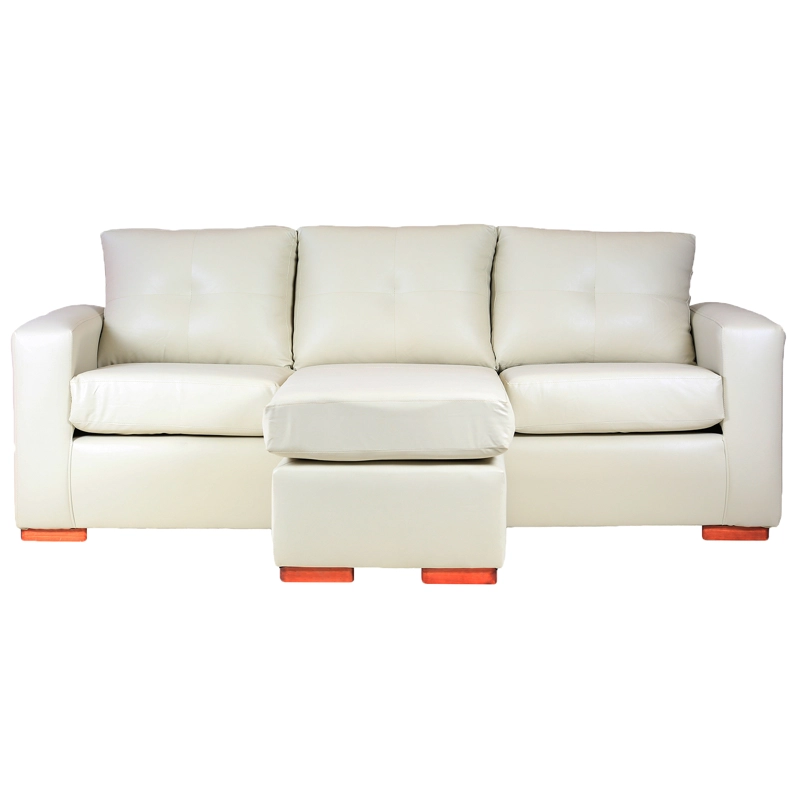 SECCIONAL MUEBLES AMÉRICA MAGIC 4 CUERPOS BEIGE MULTIPOSICIONES - 3