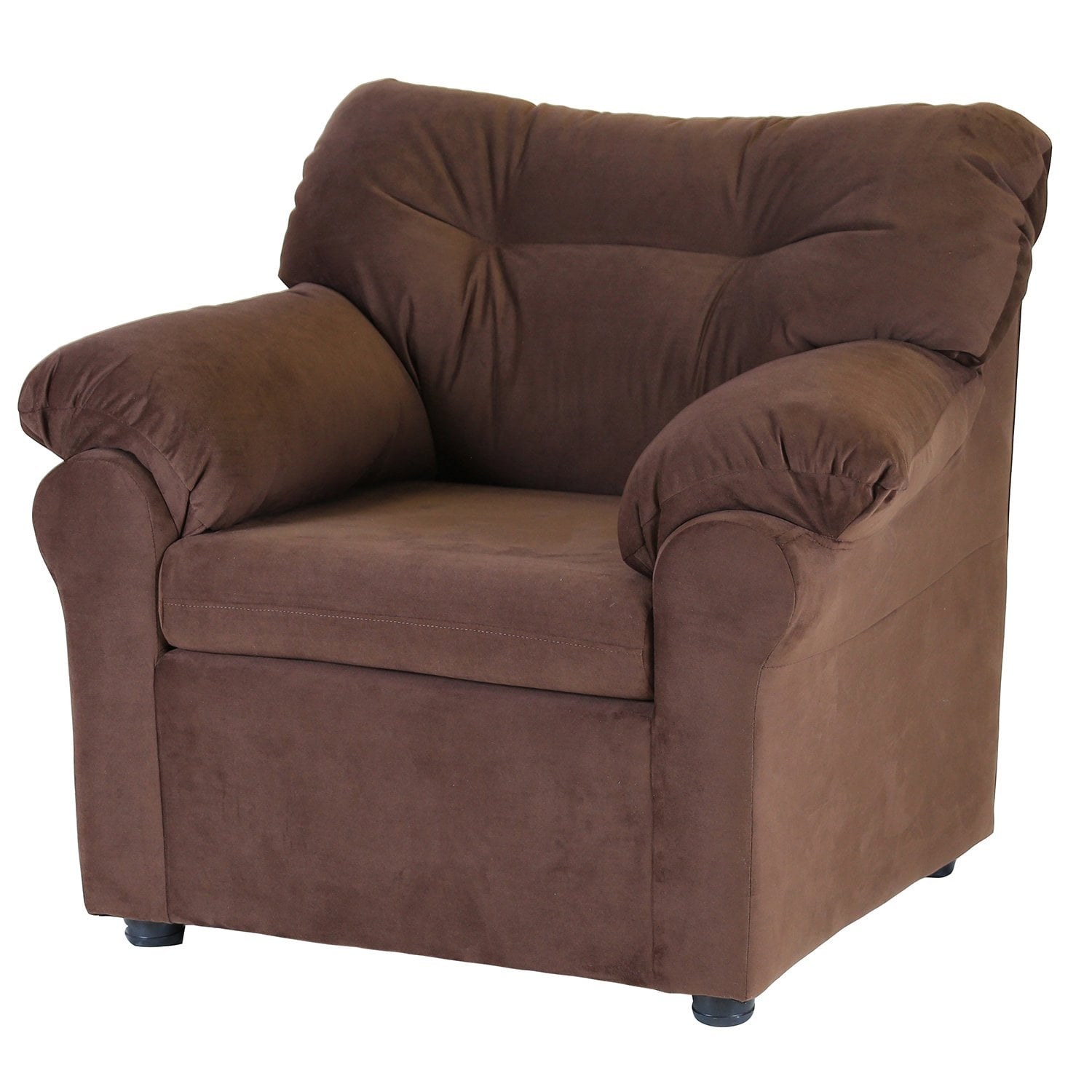 JUEGO LIVING MUEBLES AMÉRICA 211 TELA CHOCOLATE - 3
