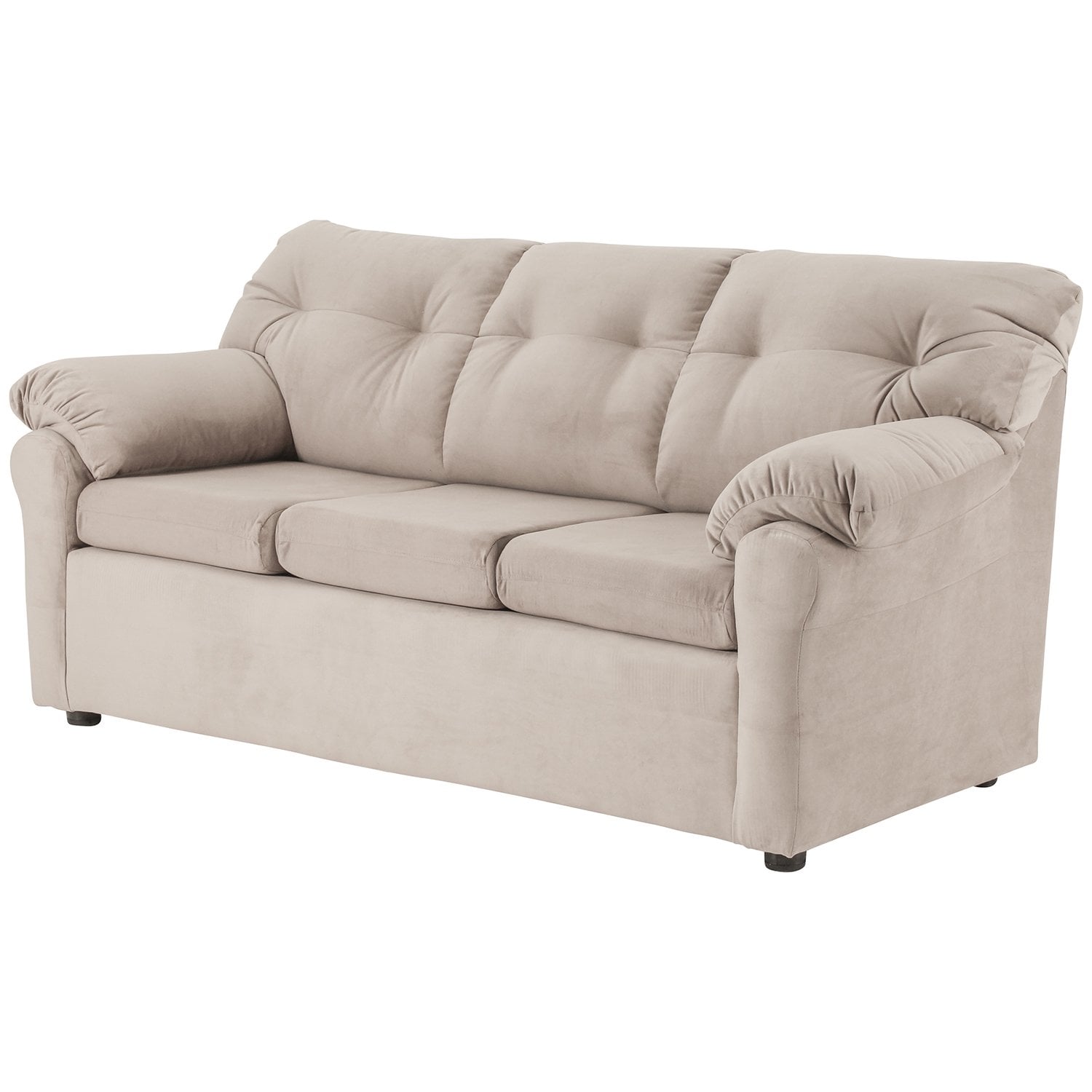 JUEGO LIVING MUEBLES AMÉRICA 321 TELA BEIGE - 2