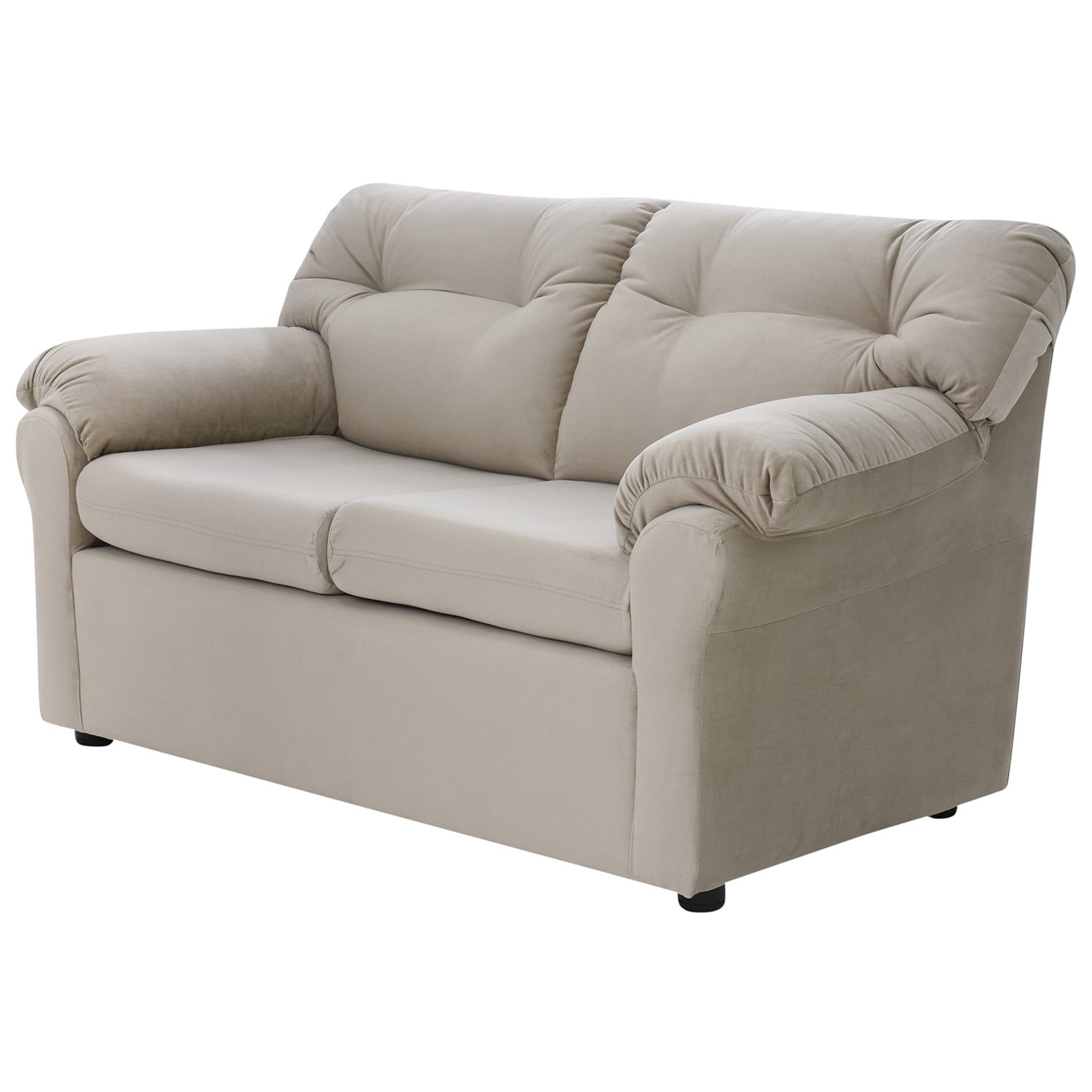JUEGO LIVING MUEBLES AMÉRICA 321 TELA BEIGE - 3