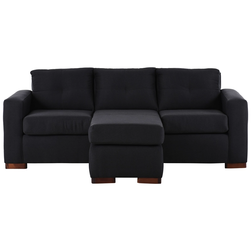 SECCIONAL MUEBLES AMÉRICA MAGIC 4 CUERPOS LINO MARENGO MULTIPOSICIONES - 3