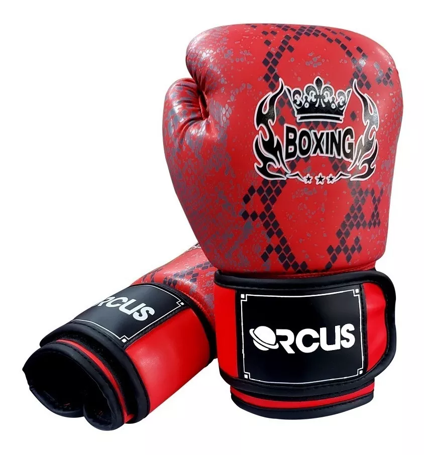 GUANTES BOXEO MUAY THAY CUERO PU ORCUS IMPOPLANET 6 A 14 OZ - 1