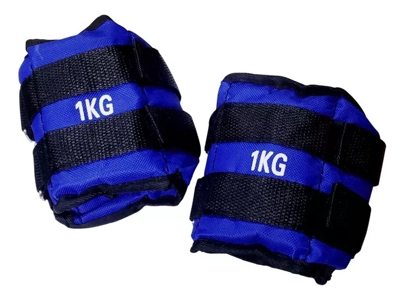 SET PESAS DE ARENA PARA MUÑECA Y TOBILLOS 2X1KG (2KG TOTAL) - 2