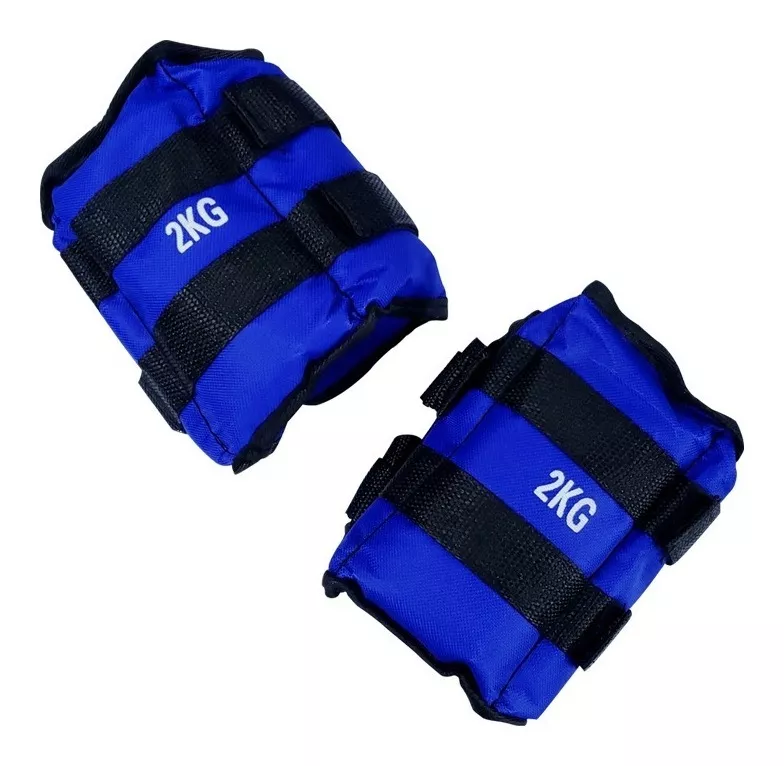 SET PESAS DE ARENA PARA MUÑECA Y TOBILLOS 2X2KG (4KG TOTAL) - 2