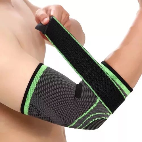 CODERA DEPORTIVA VENDA ELASTICADA ORTOPEDICA COMPRESIÓN CODO - 3