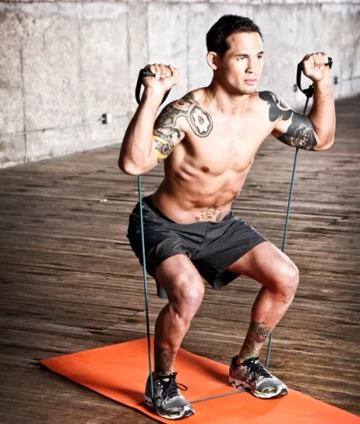 EXTENSOR BANDA ELASTICA TONIFICADOR CUERPO CROSSFIT MEDIA - 3