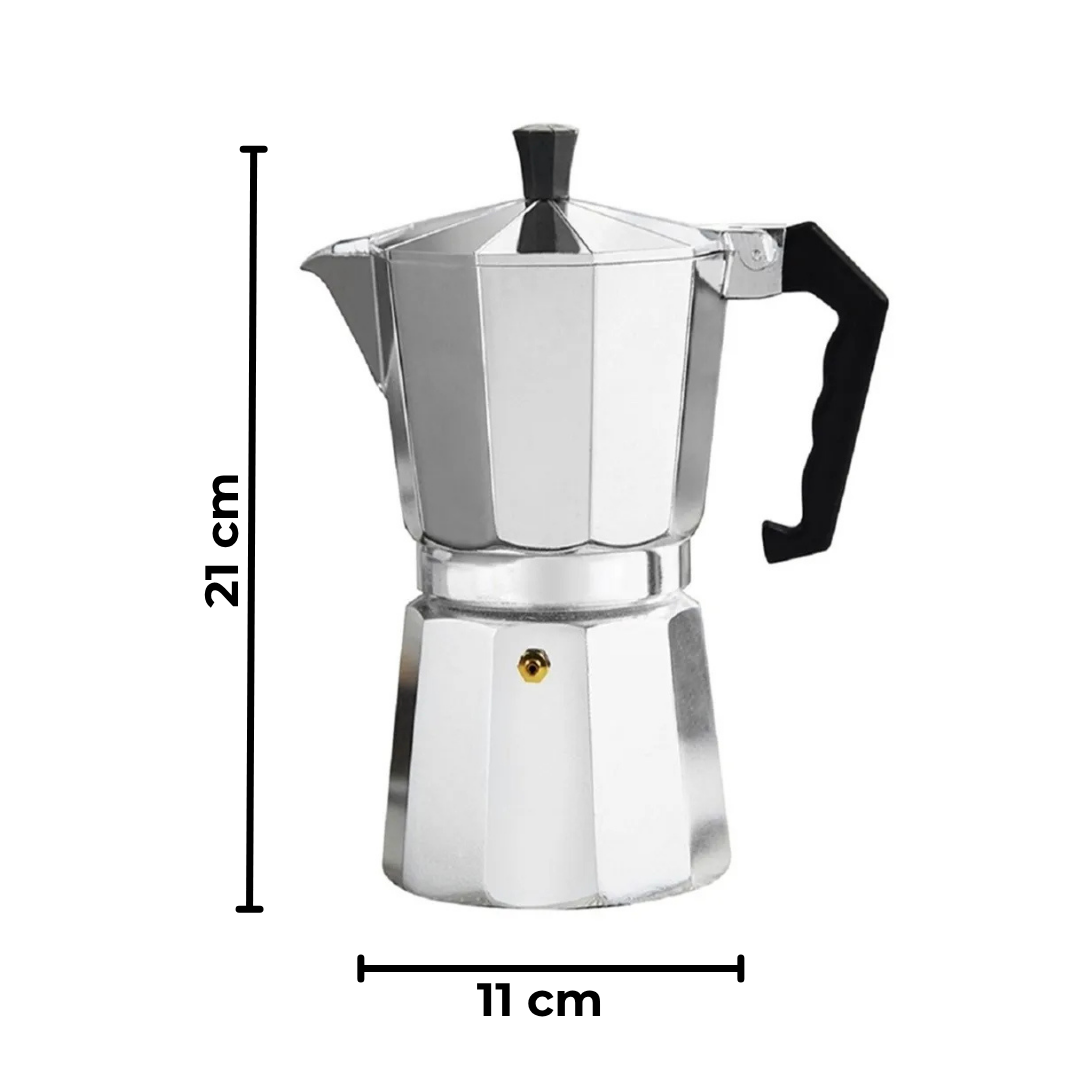 CAFETERA ITALIANA ESPRESSO MOKA 9 TAZAS - 2