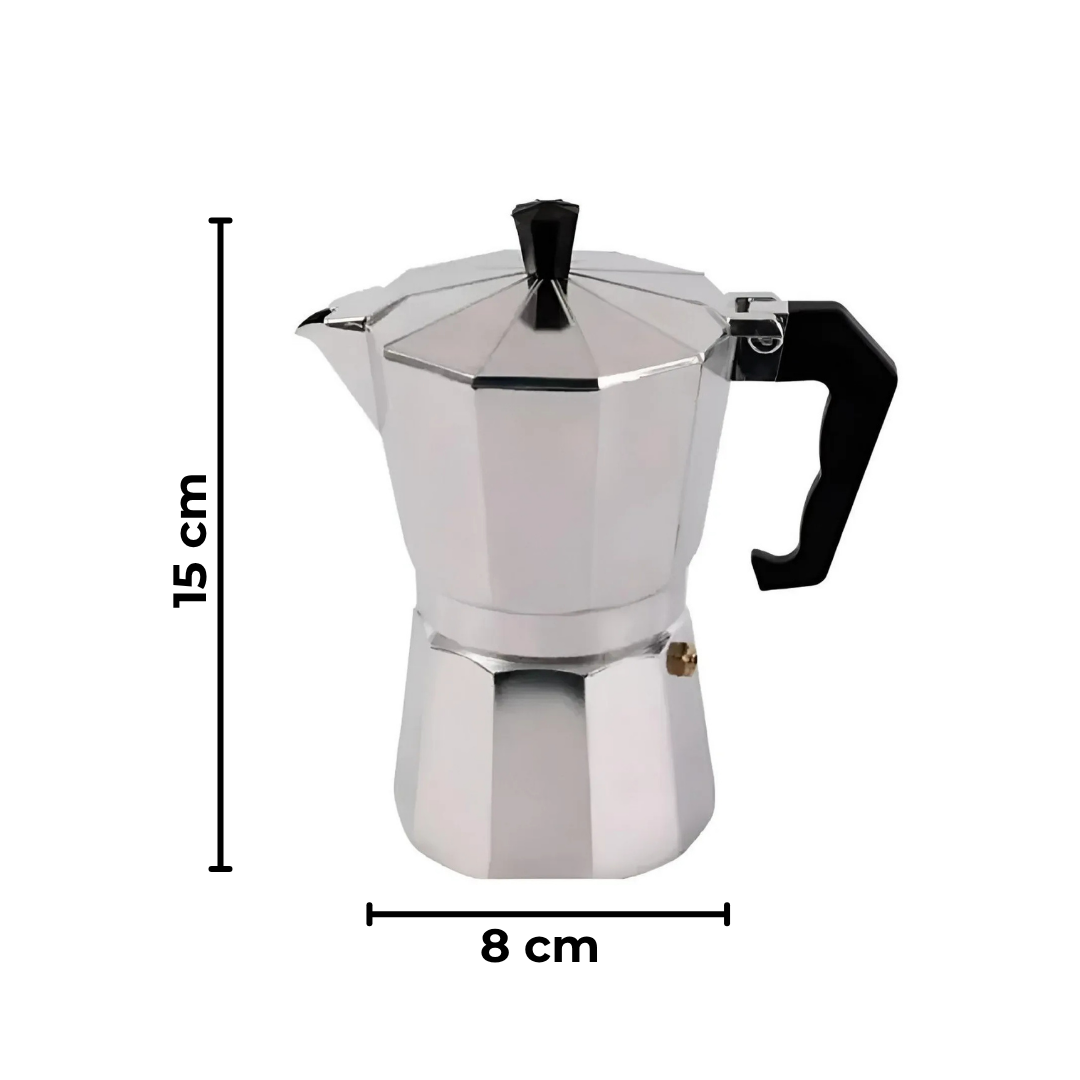 CAFETERA ITALIANA ESPRESSO MOKA 3 TAZAS - 3