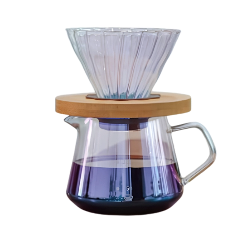SET CAFETERA V60 TORNASOL 300ML 2 TAZAS DRIPPER-DECANTADOR - 2