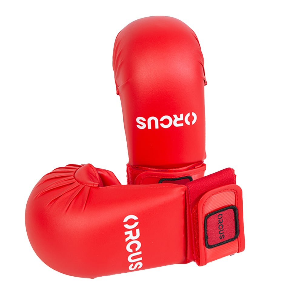 GUANTES DE KARATE ORCUS ROJO - 1