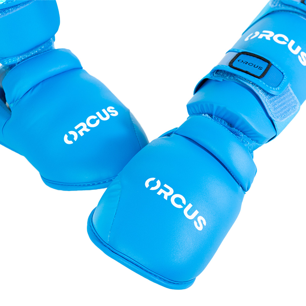 CANILLERAS DE KARATE ORCUS AZUL - 5