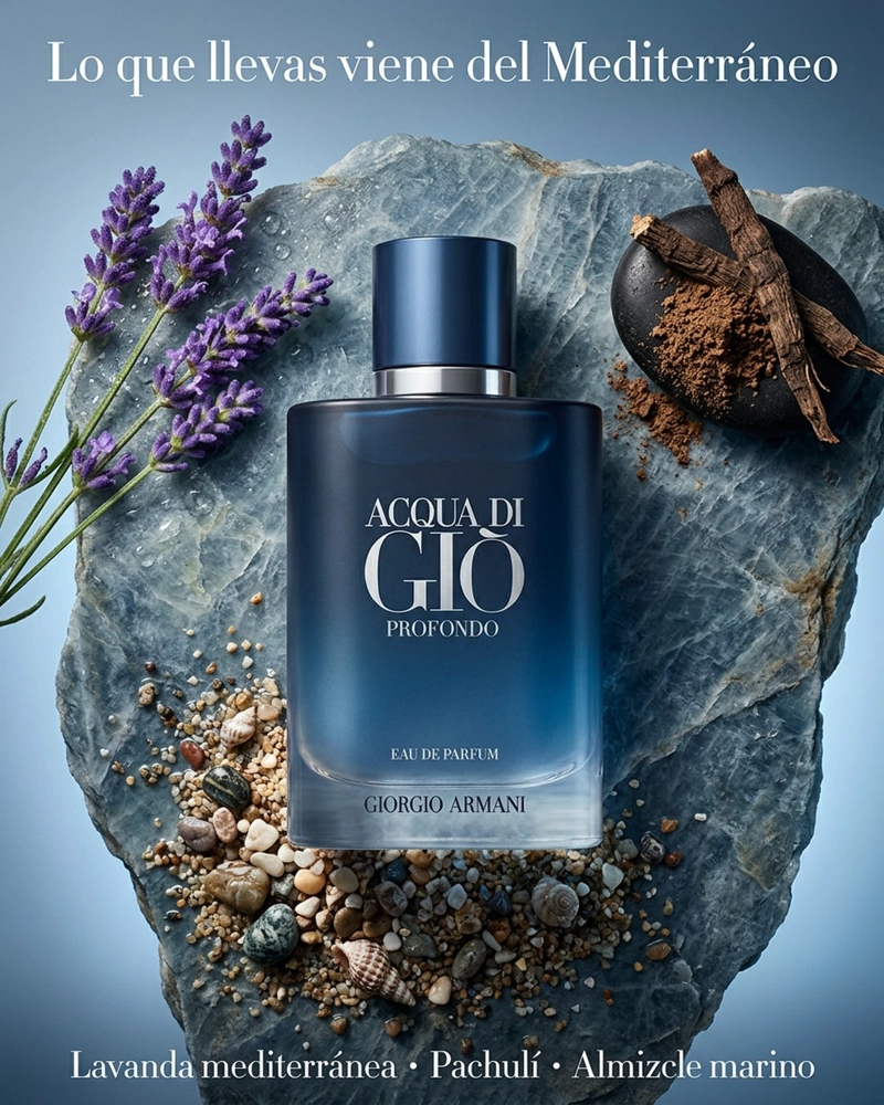 PERFUME HOMBRE GIORGIO ARMANI ACQUA DI GIO PROFONDO EAU DE PARFUM - 2