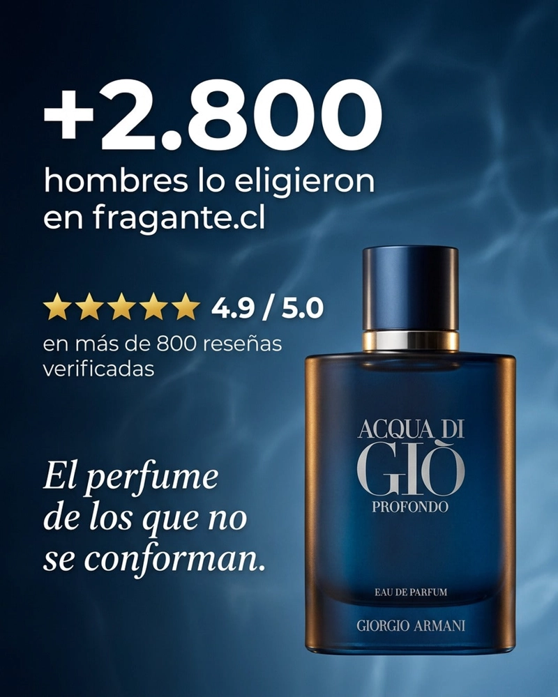 PERFUME HOMBRE GIORGIO ARMANI ACQUA DI GIO PROFONDO EAU DE PARFUM - 4