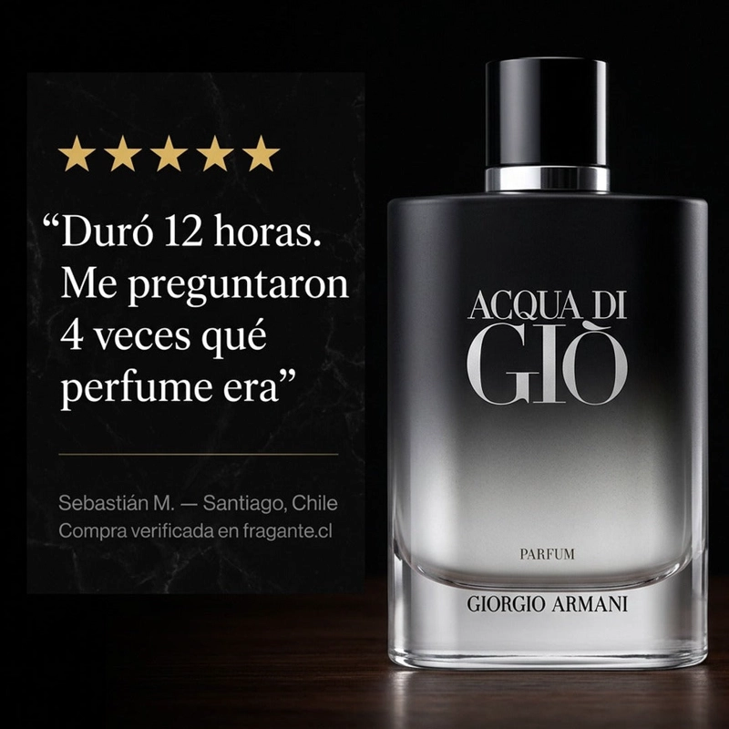 PERFUME HOMBRE GIORGIO ARMANI ACQUA DI GIO PARFUM 100 ML - 4