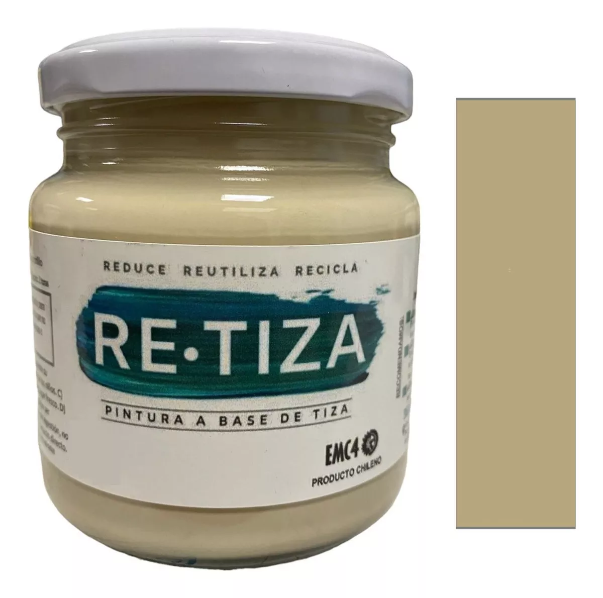 LINO 250 GRS. PINTURA TIZA AL AGUA DECORATIVA MATE - 1