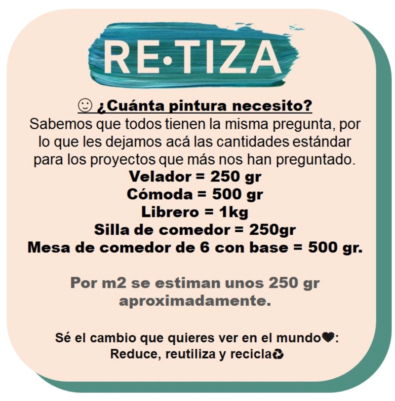 VERDE MENTA 250 GRS. PINTURA TIZA AL AGUA DECORATIVA - 4