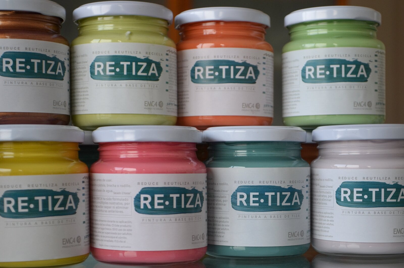 NUDE 250 GRS. PINTURA TIZA AL AGUA DECORATIVA MATE - 6