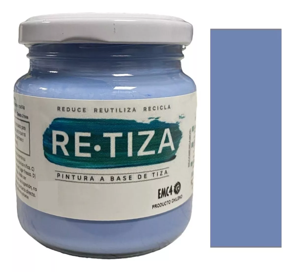 AZUL CELESTE/ALASKA 250 GRS. PINTURA TIZA AL AGUA MATE - 1