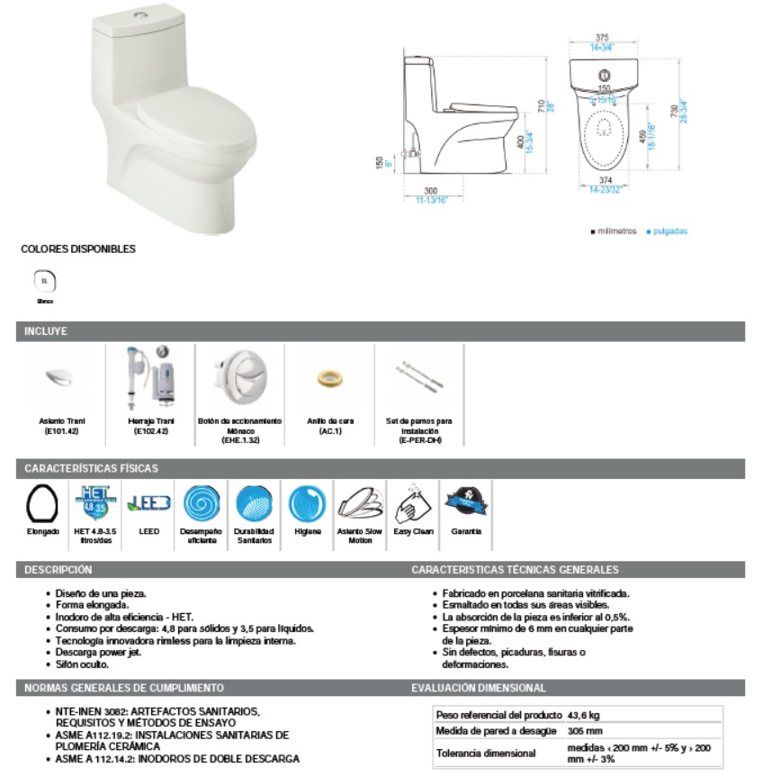 SANITARIO TRANI WC - 6