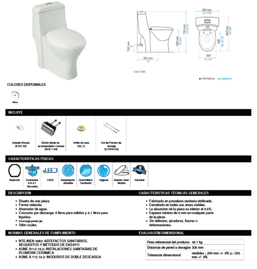 INODORO WC MESTRE - 6