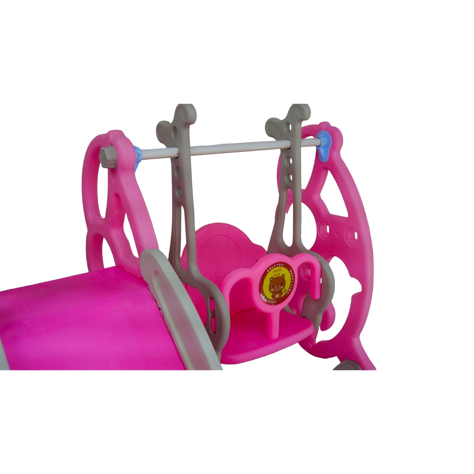 RESBALIN LZSC309 3 EN 1 OUTDOOR COLUMPIO + + ARO BASQUETBOL CON RECIBIDOR - 6