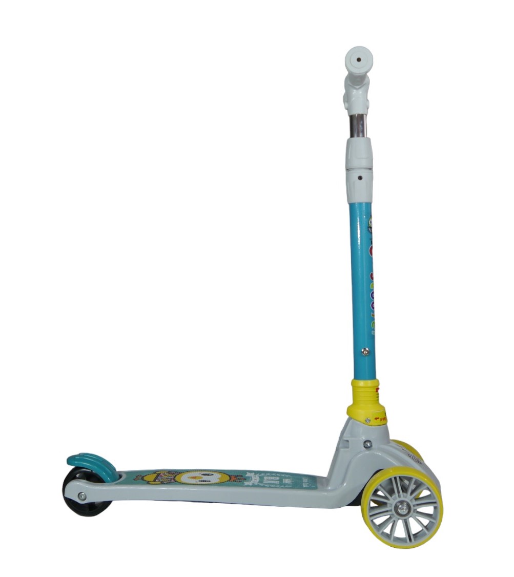 SCOOTER MONOPATÍN NIÑOS GRIS VERDE - 4