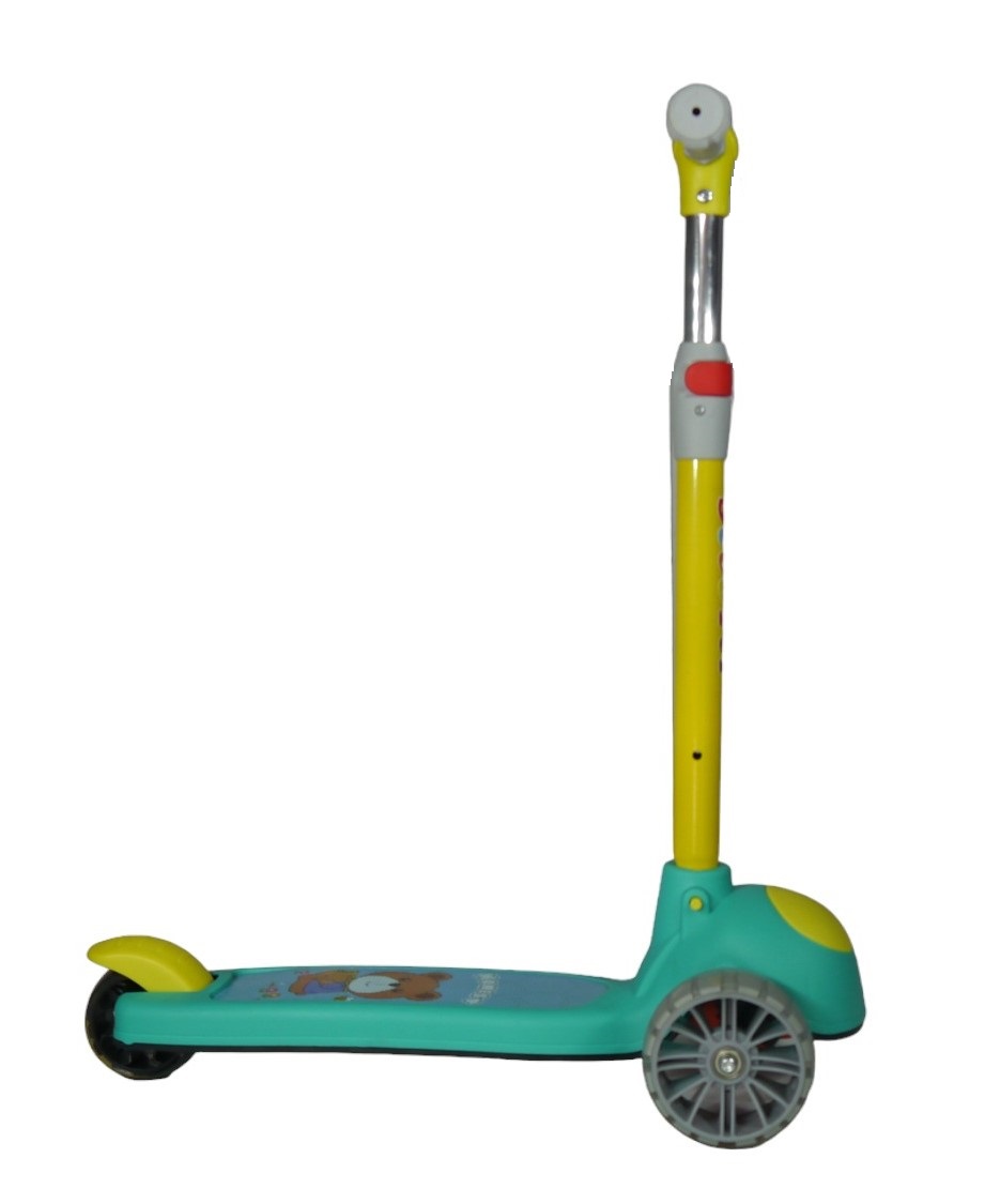 SCOOTER MONOPATÍN NIÑOS VERDE AMARILLO - 3
