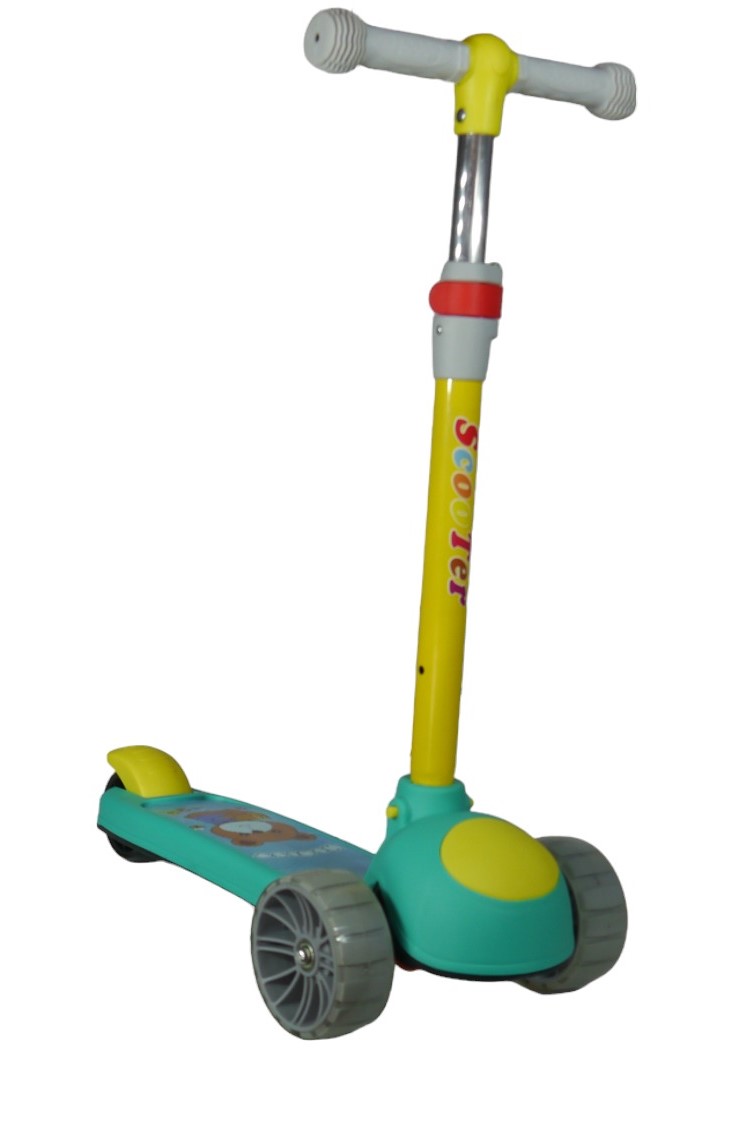 SCOOTER MONOPATÍN NIÑOS VERDE AMARILLO - 5