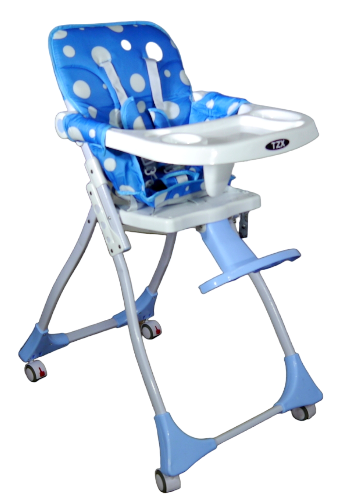 SILLA COMER PLEGABLE CELESTE - 5