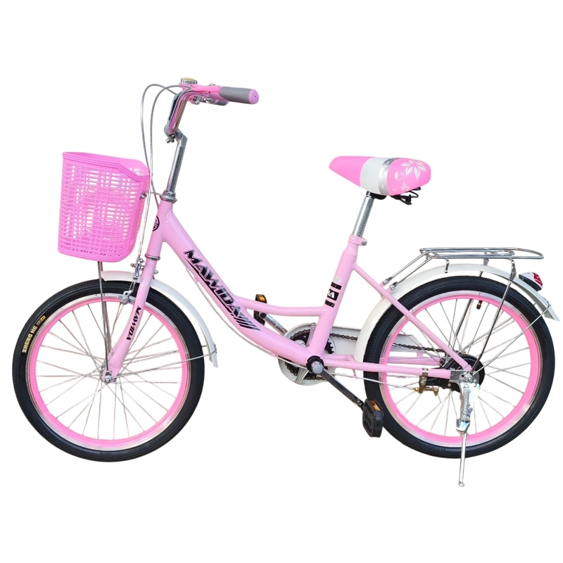 BICICLETA ARO 20 DAMA ROSADA JIABAOQ - 3