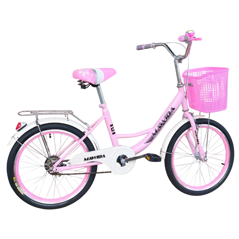 BICICLETA ARO 20 DAMA ROSADA JIABAOQ - 4