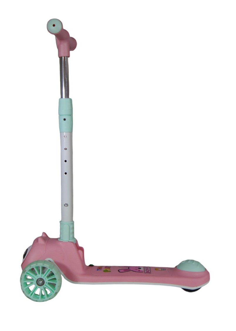 SCOOTER MONOPATÍN NIÑOS PANDA ROSADO - 2