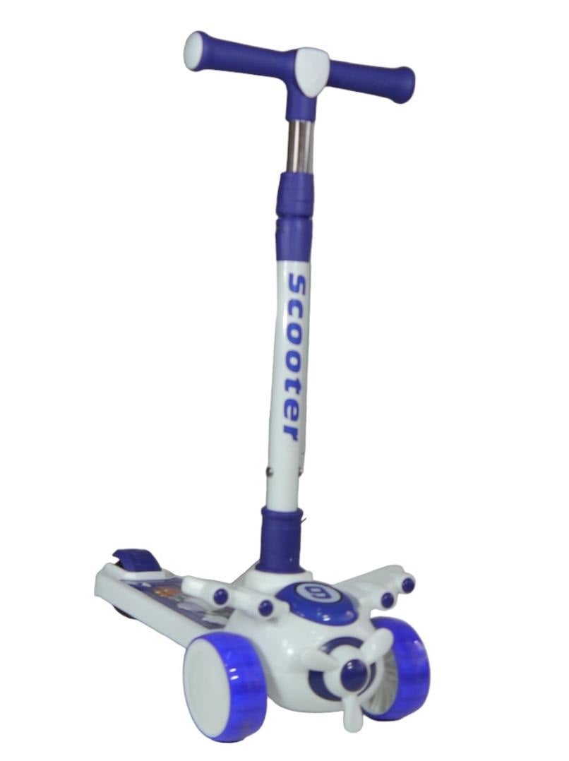 SCOOTER MONOPATÍN NIÑOS AVIÓN BLANCO - 3