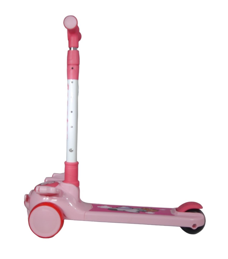 SCOOTER MONOPATÍN NIÑOS AVIÓN ROSADO - 2