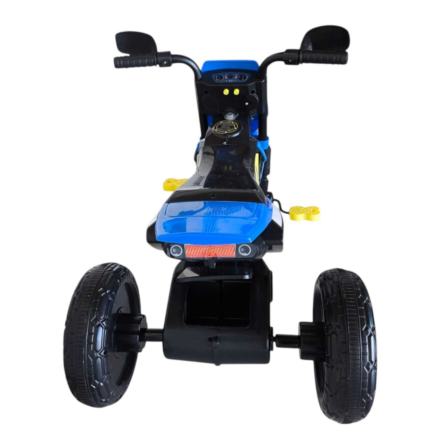 TRICICLO INFANTIL TIPO MOTO 3 RUEDAS AZUL - 8