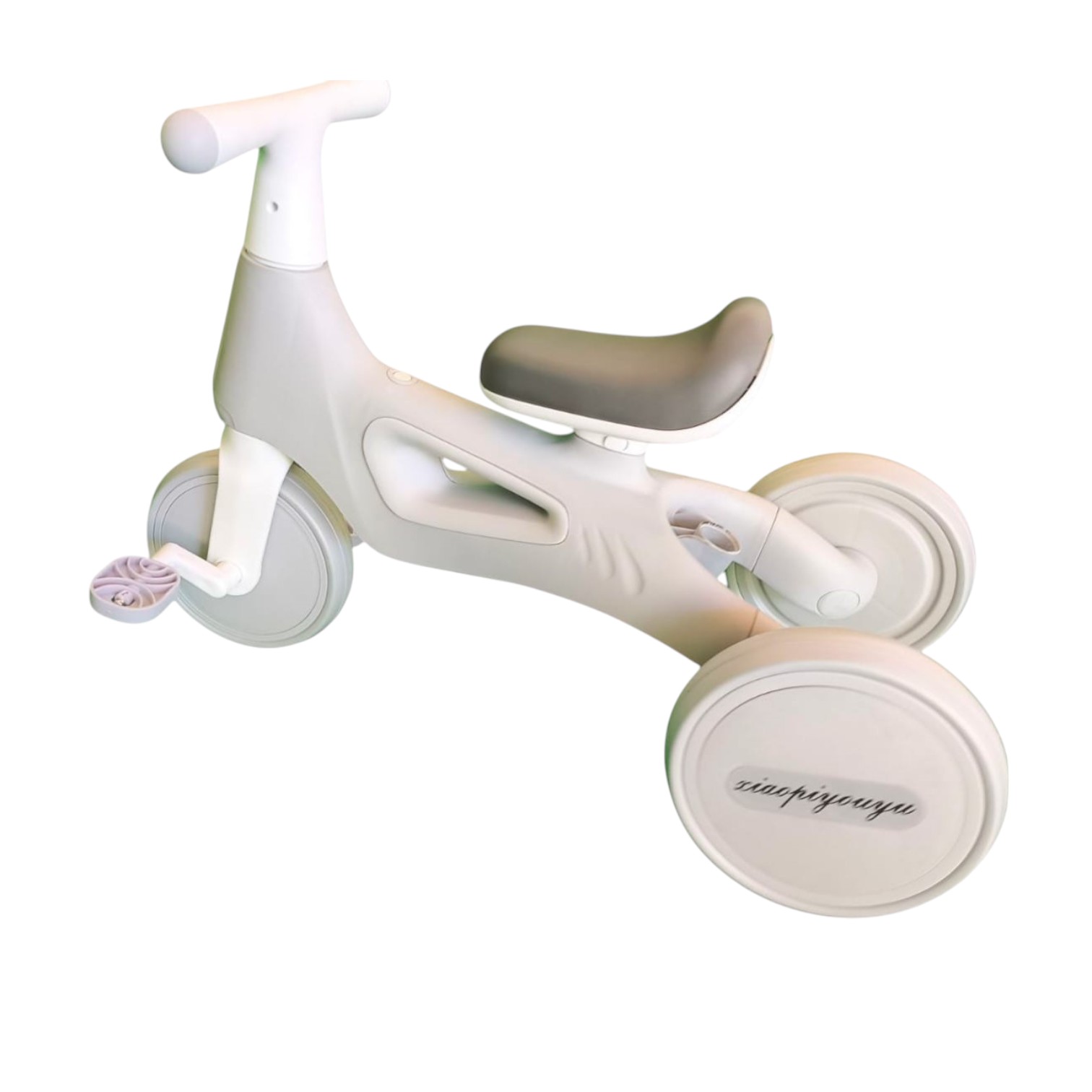TRICICLO INFANTIL MULTIFUNCIONAL 5 EN 1 CON PEDALES GRIS - 4