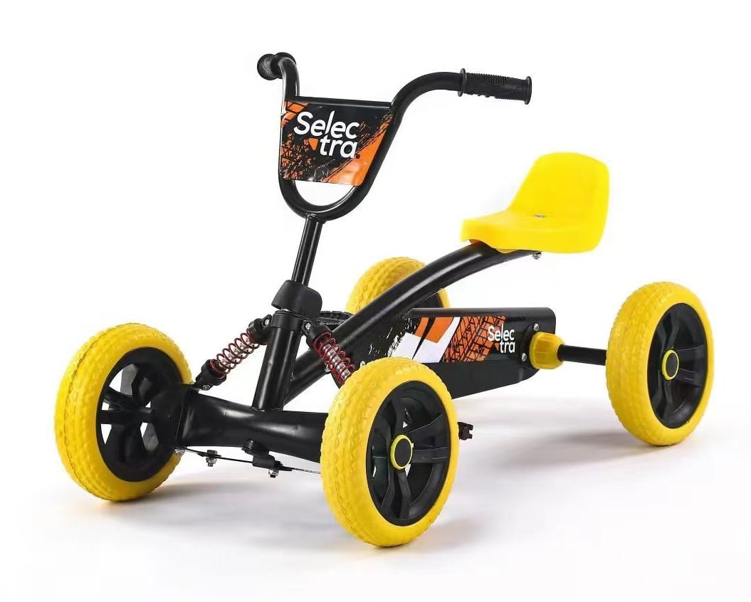 GOKART RACING CON PEDALES AMARILLO - 2