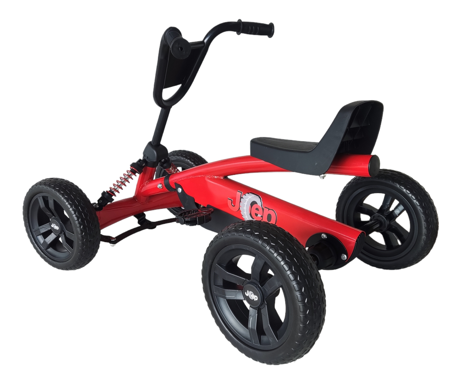 GOKART RACING CON PEDALES ROJO - 3