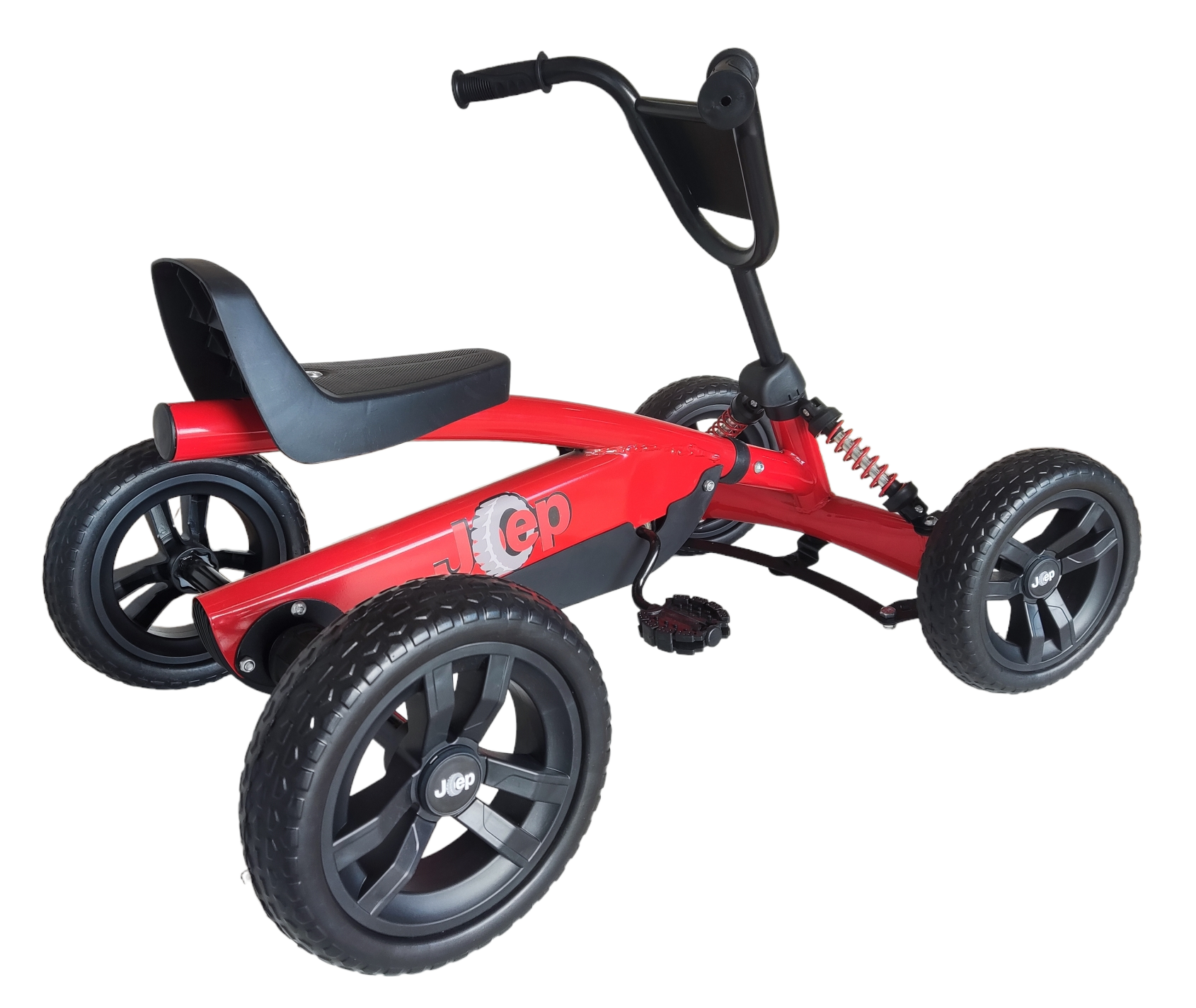 GOKART RACING CON PEDALES ROJO - 4