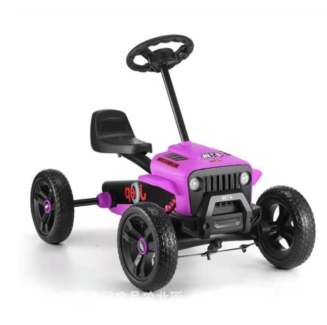 GOKART RACING CON PROTECTOR A PEDALES LILA - 1