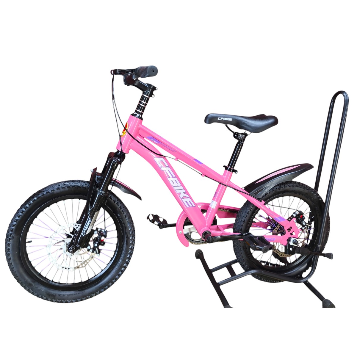 BICICLETA ARO 16 CFBIKE CFENG CON DISCO ROSADO - 3