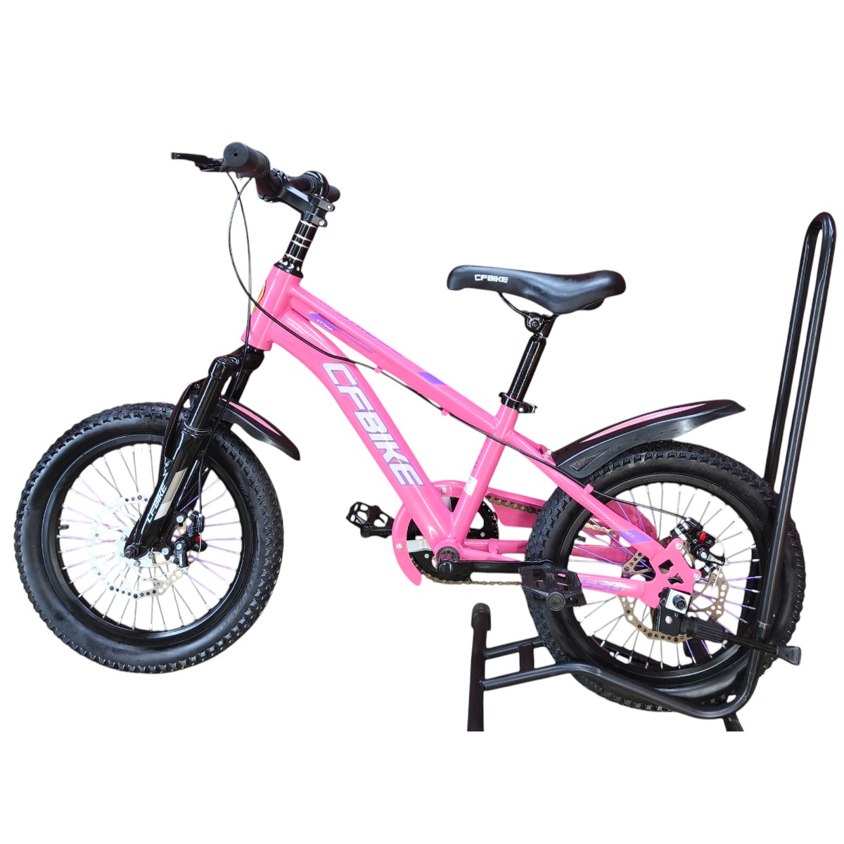 BICICLETA ARO 16 CFBIKE CFENG CON DISCO ROSADO - 4