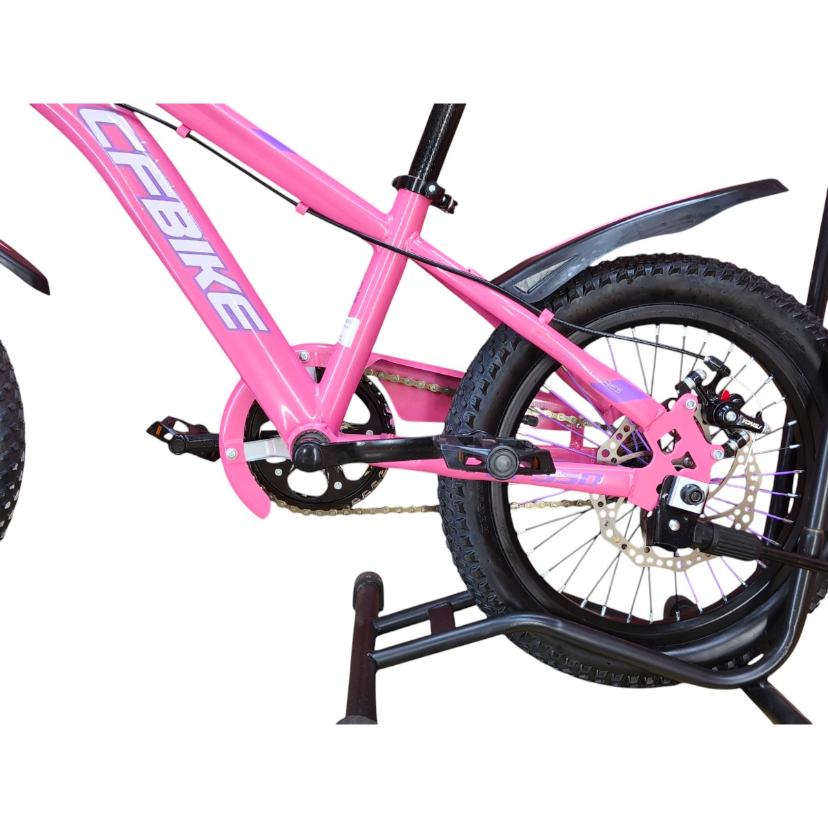 BICICLETA ARO 16 CFBIKE CFENG CON DISCO ROSADO - 6