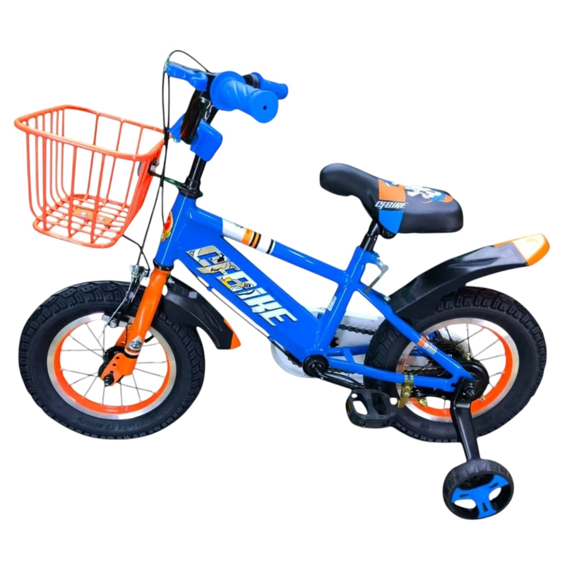 BICICLETA ARO 12 INFANTIL CFBIKE AZUL/NARANJO - 3