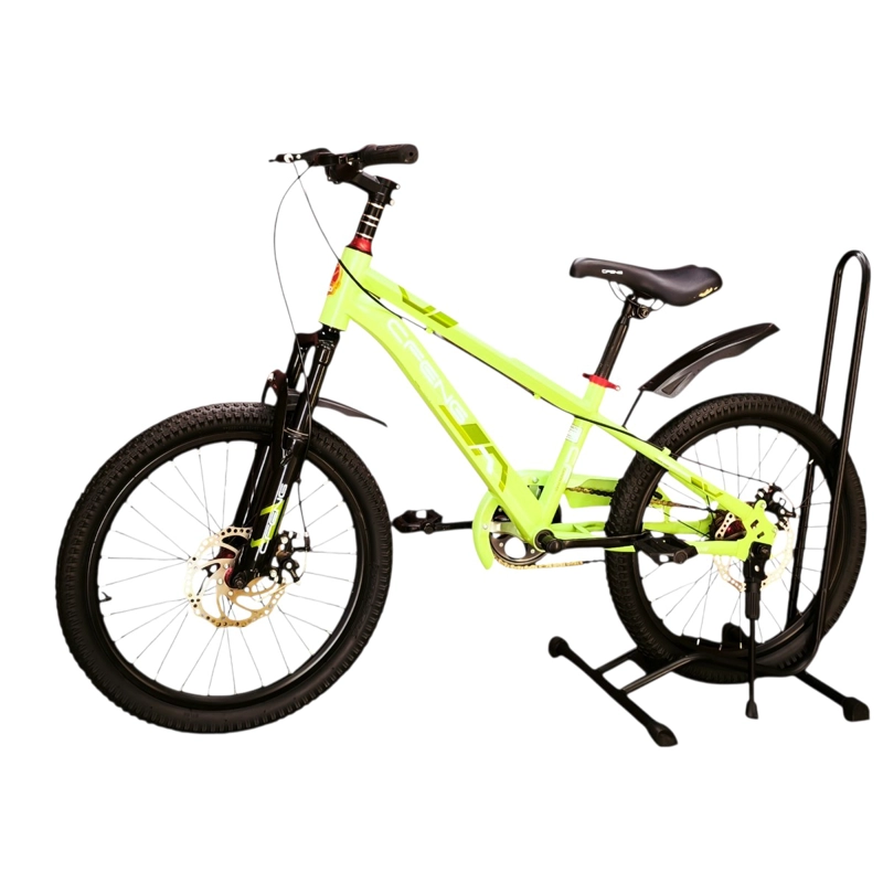 BICICLETA ARO 20  CFENG CON FRENO DISCO VERDE CLARO - 2