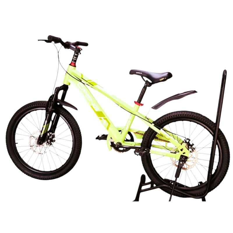 BICICLETA ARO 20  CFENG CON FRENO DISCO VERDE CLARO - 5